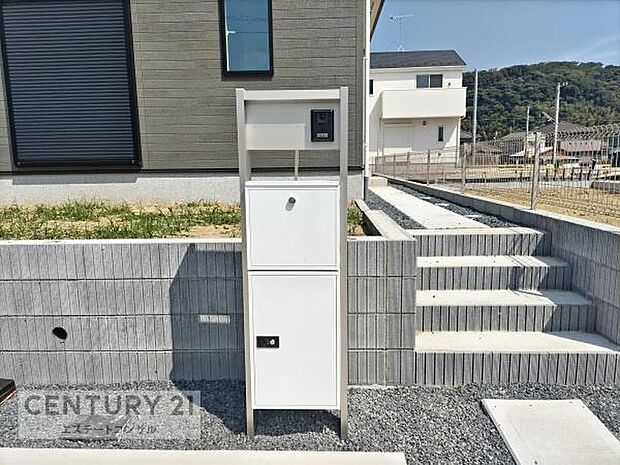 施工例　宅配ボックス