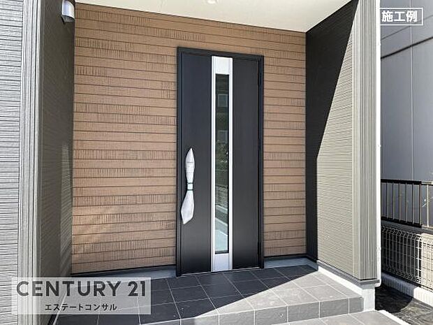 【施工例】玄関ポーチ