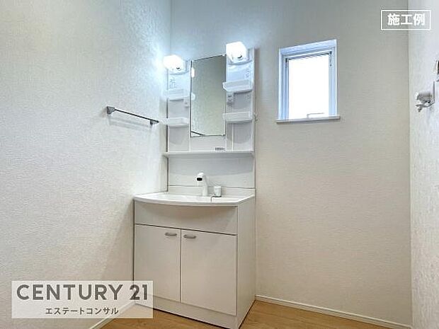 施工例　洗面所