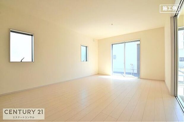 【施工例】リビング