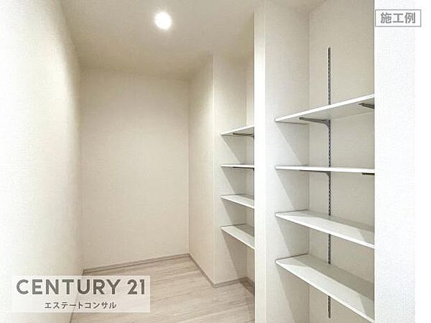 【施工例】パントリー