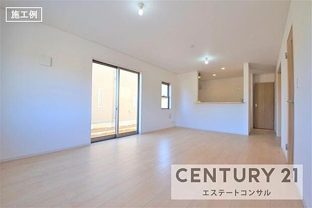 施工例 リビング