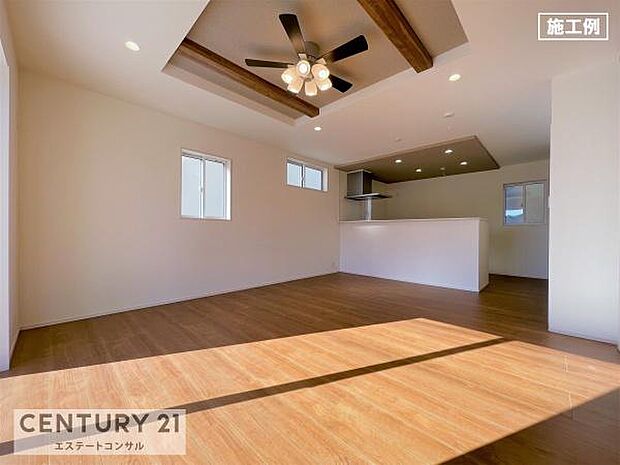 施工例 リビング