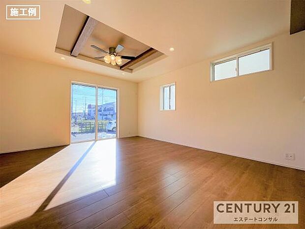 施工例　リビング