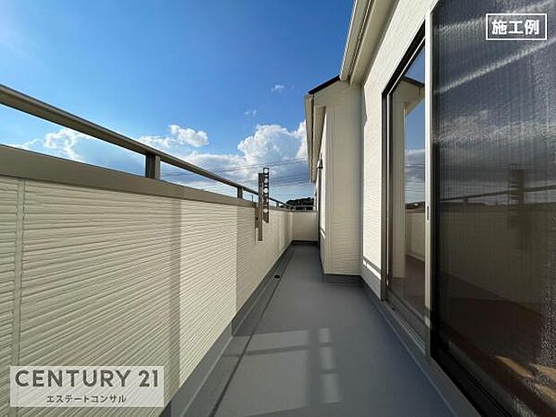 施工例　バルコニー