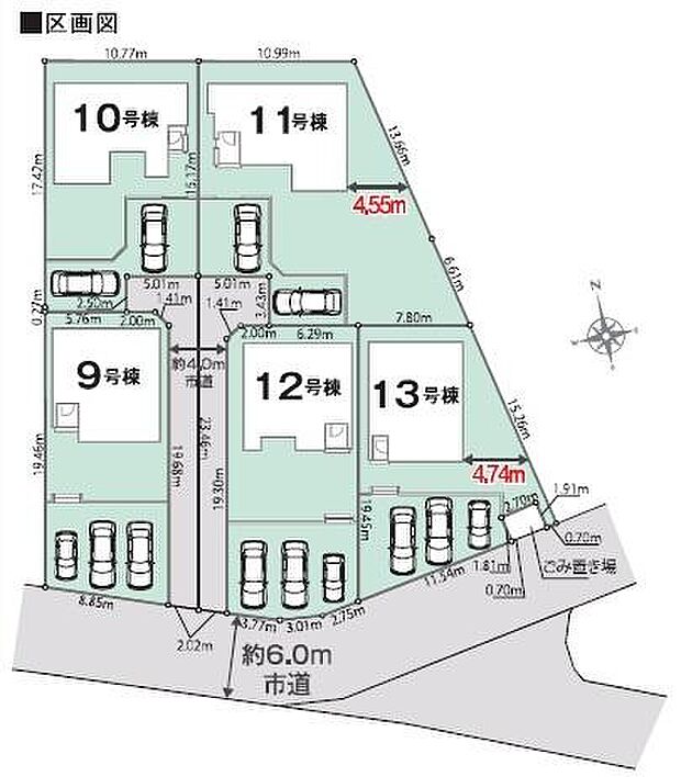 10号棟 敷地延長の土地です