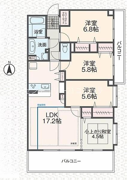 間取り：313004772556