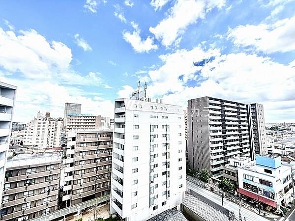 高層階からの眺望は開放感たっぷり。いつでも気軽にリフレッシュできます！