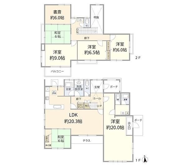 間取り：327001550015