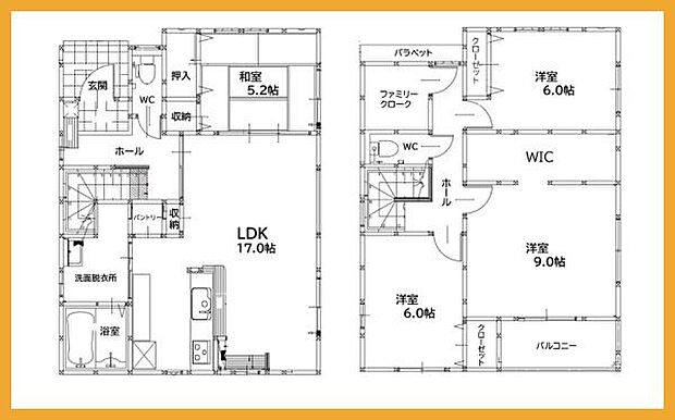 4ＬＤＫ・駐車場3台以上！
