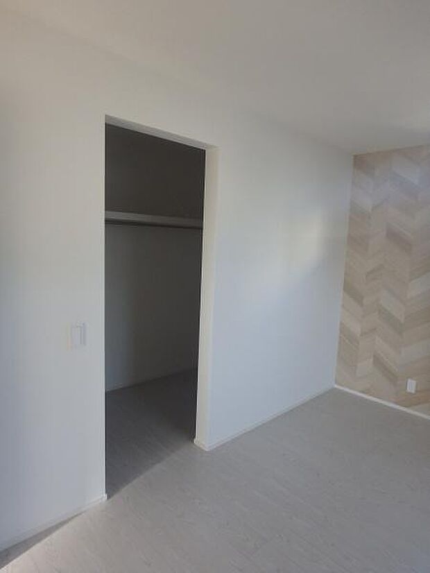 大容量のウォークインクローゼット！