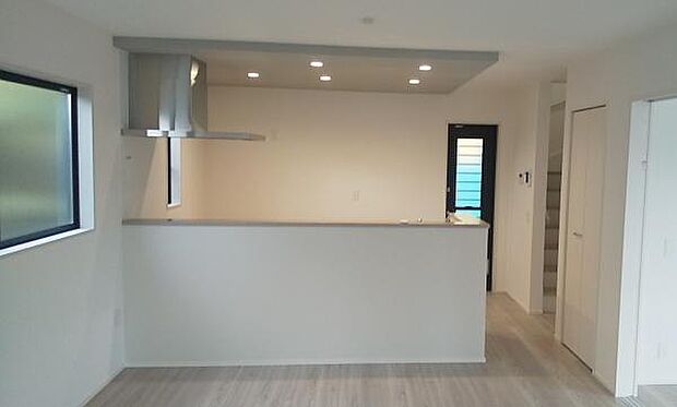 対面キッチンいつも家族の様子がわかります