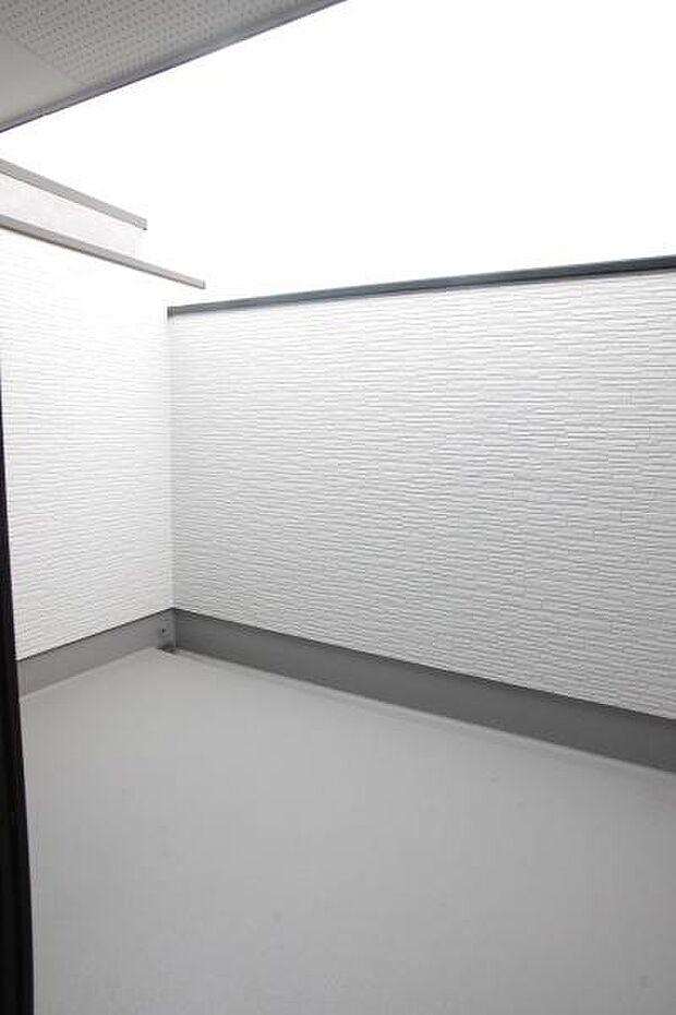 外からの視線が気にならないバルコニー！