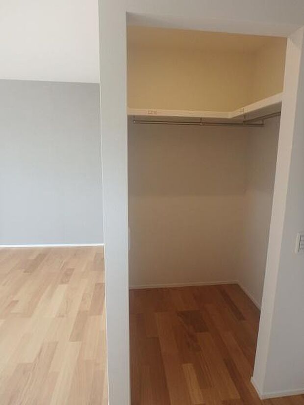 大容量のウォークインクローゼット！