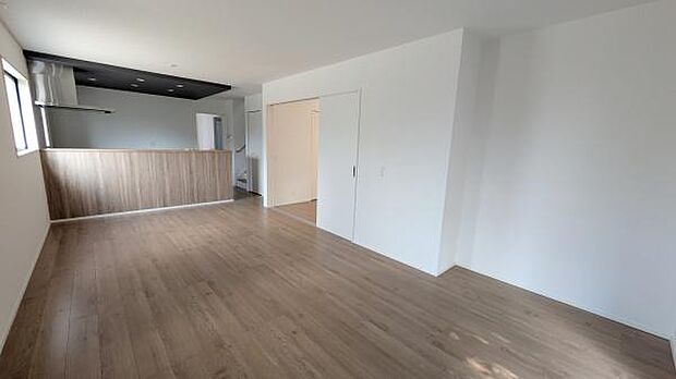 対面キッチンいつも家族の様子がわかります