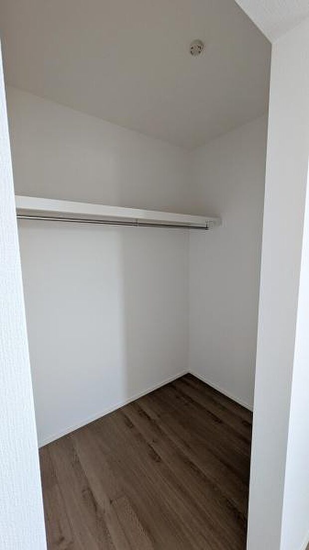 大容量のウォークインクローゼット！