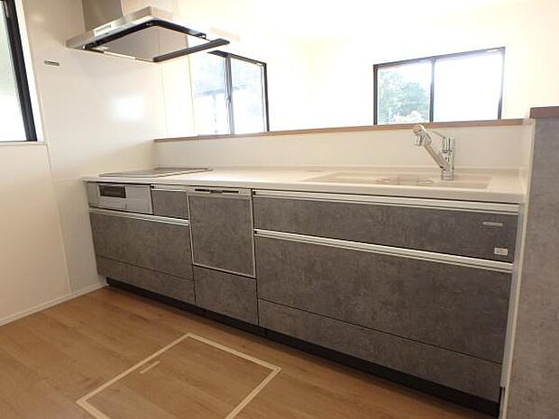 ゆとりあるキッチンで料理も楽しくなるはず