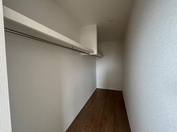 大容量のウォークインクローゼット！