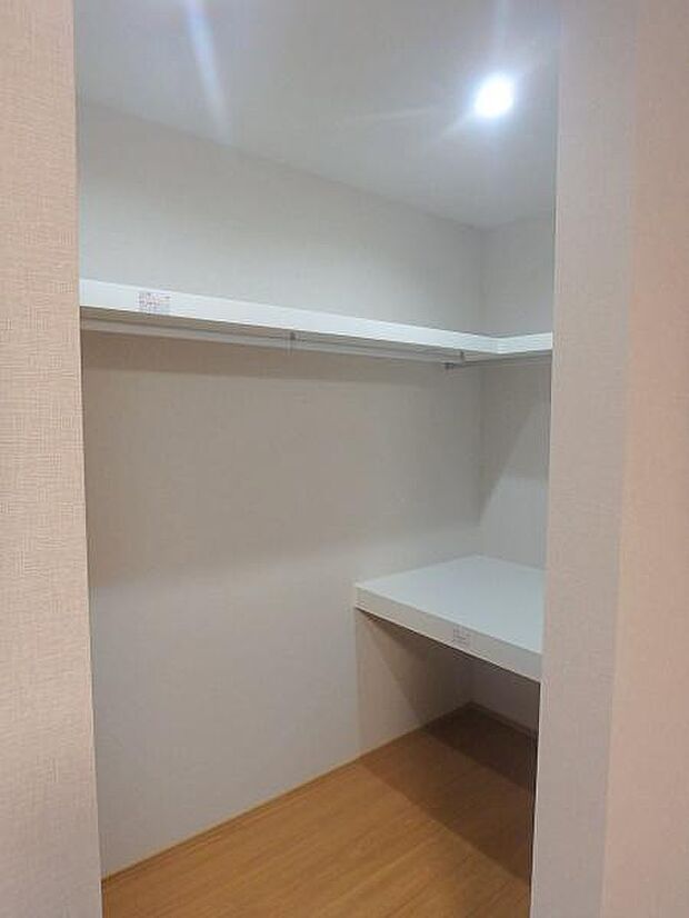 大容量のウォークインクローゼット！