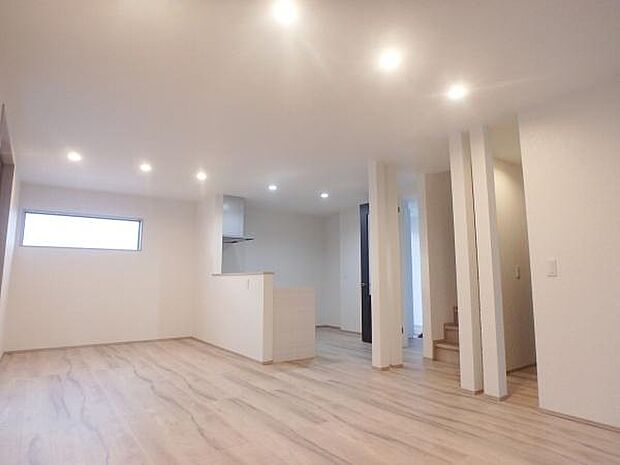 対面キッチンいつも家族の様子がわかります