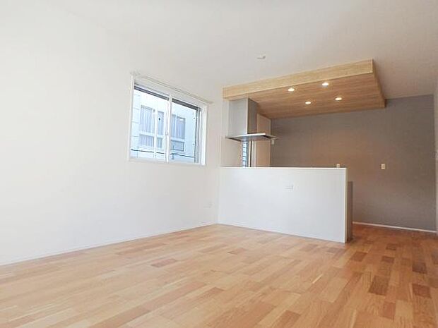 対面キッチンいつも家族の様子がわかります