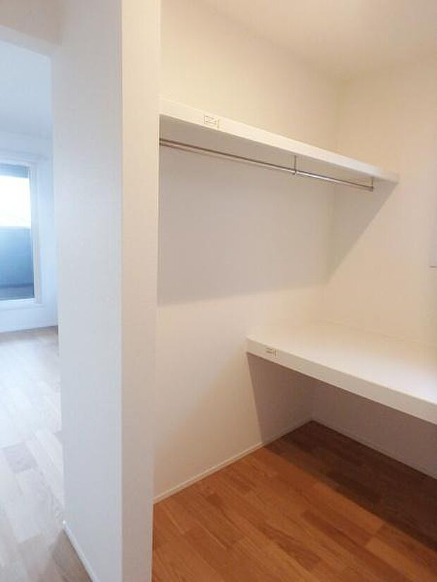 大容量のウォークインクローゼット!