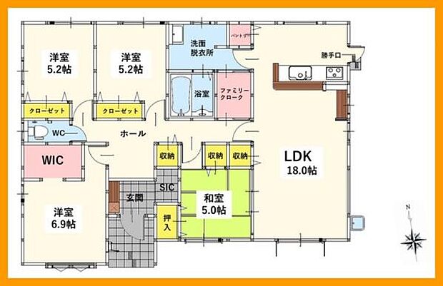 新築平屋!4LDK!