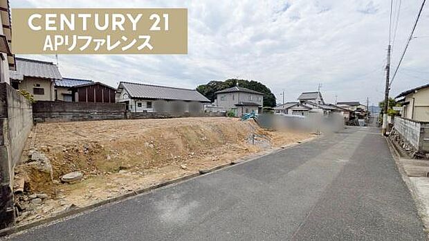 車通りも少ない前面道路!