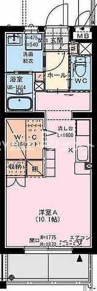 同じ建物の物件間取り写真 - ID:245003357276