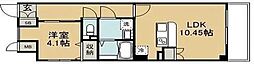 EXIA Yanagimaru 5階1LDKの間取り