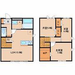 Frieden 3LDKの間取図画像