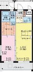 Pissenlit I 1LDKの間取図画像