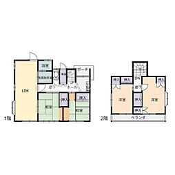 生目台東4丁目中古 4LDKの間取り