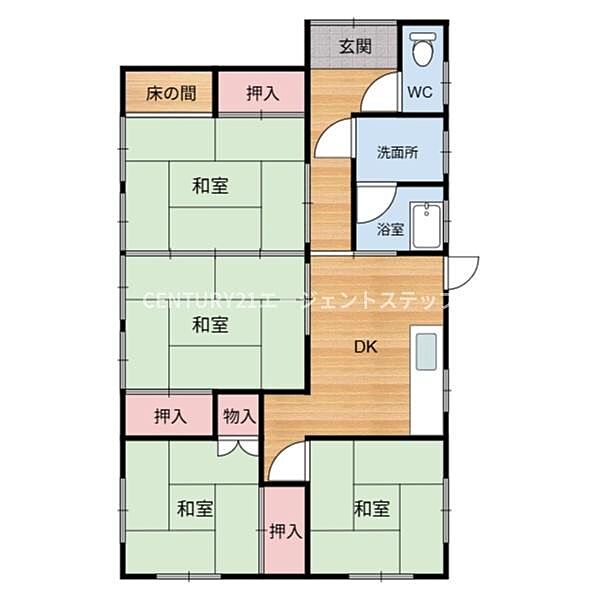 間取り：345000044035