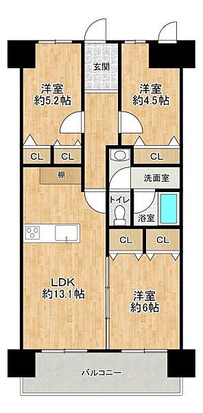 間取り：328000627145