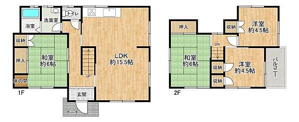 間取り：328000638405