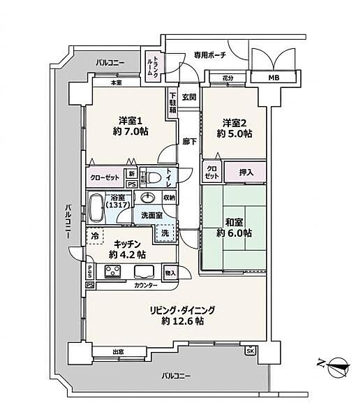 間取り：315000034255