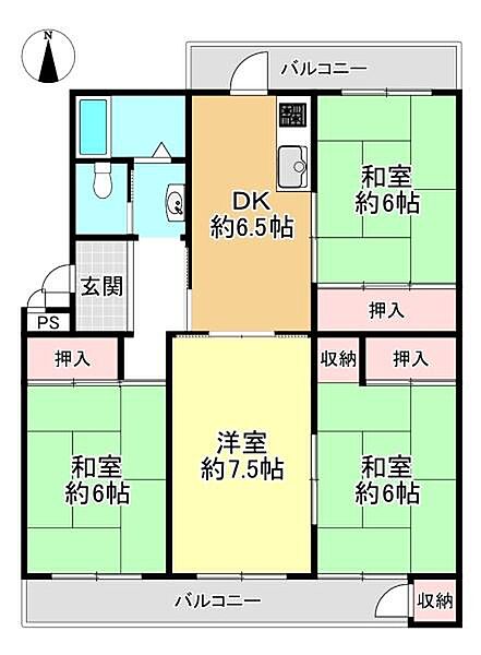 間取り：329000140552