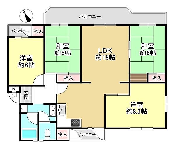 間取り：329000141329