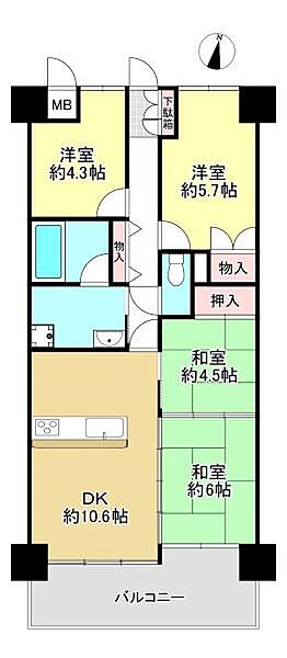 間取り：329000141604