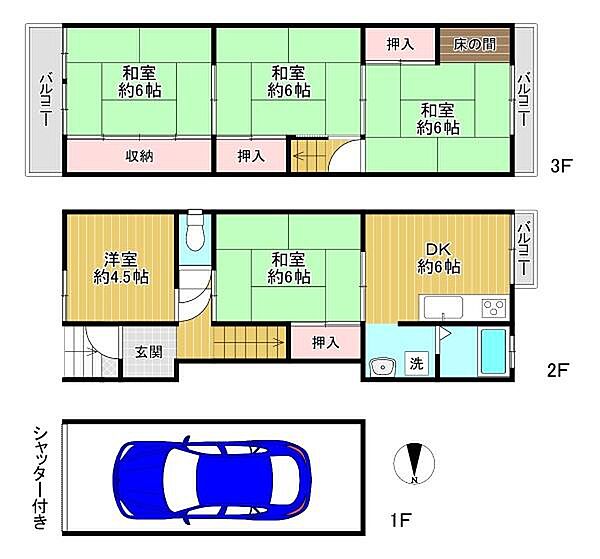 間取り：327001674264