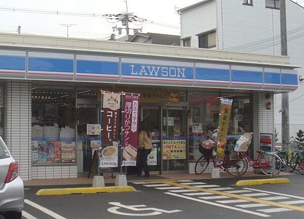 ローソン生野巽東三丁目店まで636m