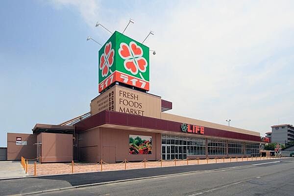 ライフ太平寺店まで681m
