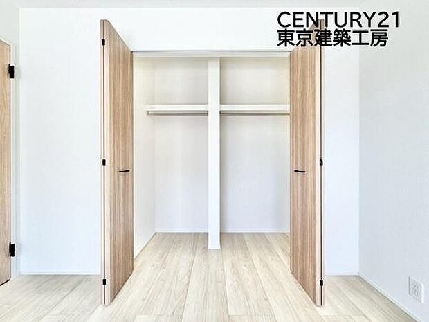 ゆったりとした空間となるよう居室に収納スペースを用意し、快適にお過ごしいただけます♪