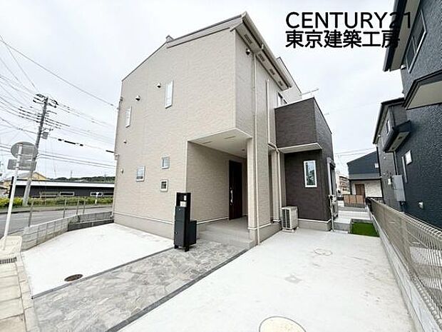【外観完成写真】住宅ローンに強い!頭金0円・諸費用・引越費用・家具家電代・オートローンなど他の借入も住宅ローンでまとめてお任せ下さい!