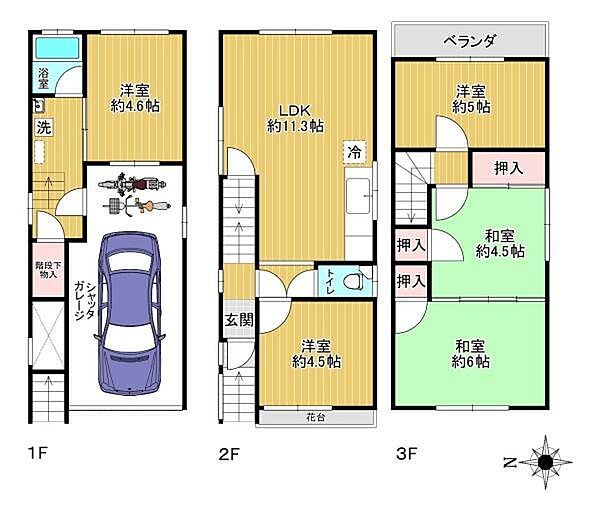 間取り：327002355401