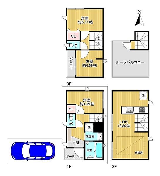 間取り：327002917691
