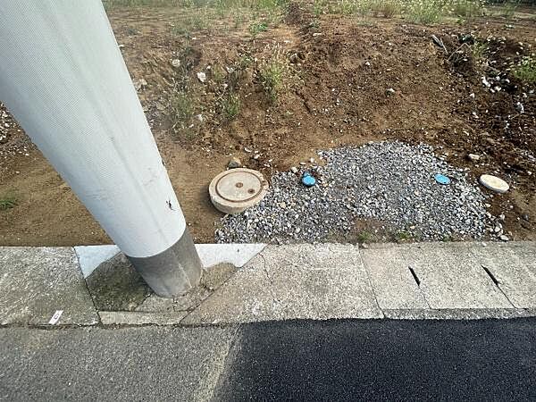 上水道、下水道　敷地内引込済み