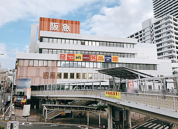 高槻阪急(旧西武高槻）まで1017m