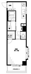 MonteRosa大久保ビル 1Kの間取図画像
